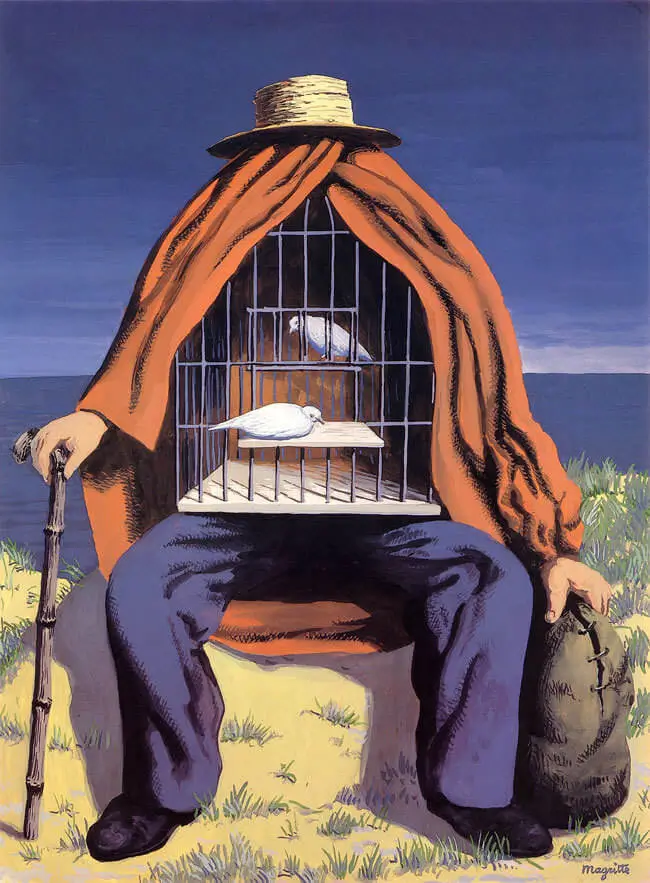René Magritte The Therapist tablosu